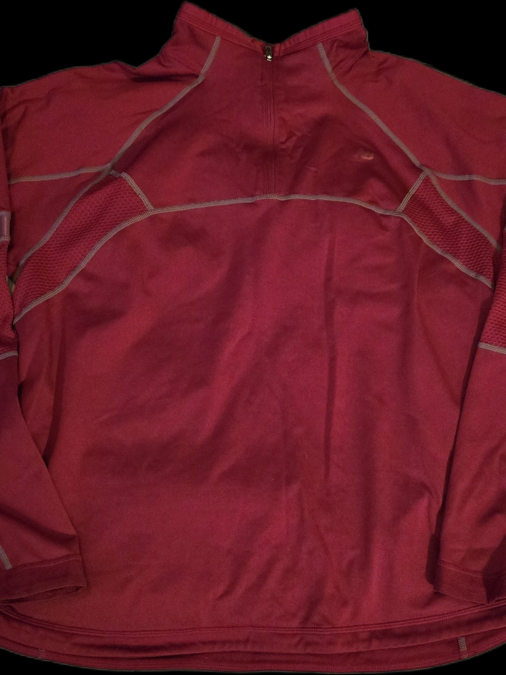 Women's Red Quarter-Zip Performance Pullover Jacket Good Condition. Size XL.
